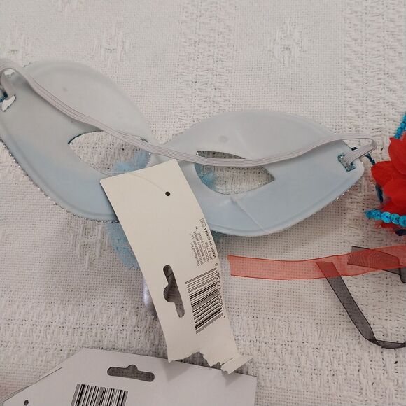 4 Masqerade Masks 3 Day Of The Dead And 1 Unicorn All New #C026 - Picture 7 of 12